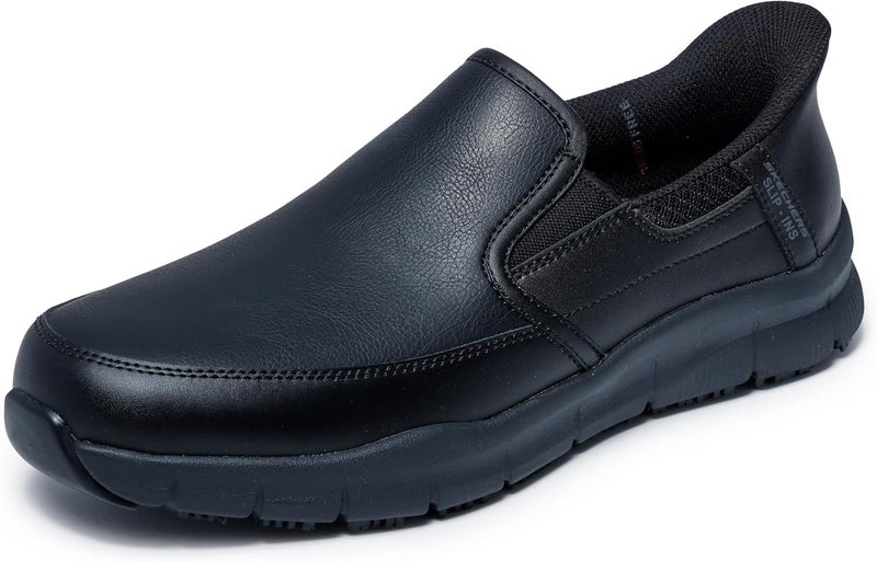 SKECHERS أحذية السلامة للرجال نامبا بروكستين بدون استخدام اليدين - Image 1